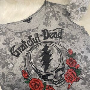 Rock & Republic- Grateful Dead sleeveless tee